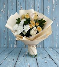 Букет цветов из:  Розы и Хризантемы в Твери