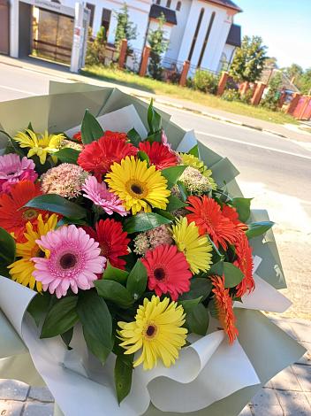 Букет цветов из: Герберы в Твери